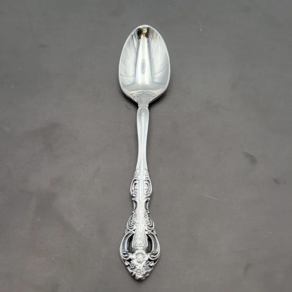 Vintage Oneida Stainless Flatware Michelangelo Teaspoon Coffee Spoon Made Korea